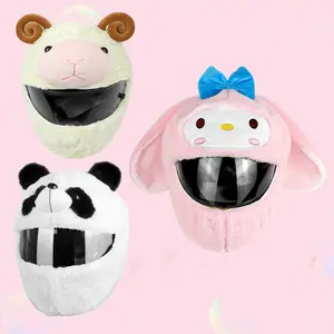 Diseño personalizado del comprador al por mayor <span class=keywords><strong>precio</strong></span> competitivo cubierta de casco de moto <span class=keywords><strong>cubiertas</strong></span> divertidas para cascos de motocicleta - Product Image 1