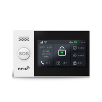 GSM Tuya Smart 2G/4G Alarm Host Terlaris Wi-Fi Sistem Alarm Keamanan Rumah Anti Maling Jarak Jauh Mendukung Komunikasi Dua Arah