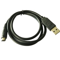 Hochwertiges FTDI-Chipset USB-zu-DIN-Seriellkabel mit Reinkupfer-Ummantelung und PVC-Hülle für Roomba Create 2 Computernutzung, 1,8m Länge