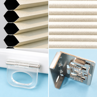 Cortina Opaca de Panal de Abeja de un Solo Color, 38 mm, Ideal para Dormitorios y Salas de Estar