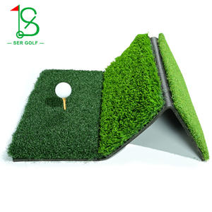 Tapis de golf pliable d'origine, 64x40cm, trois types de gazon, tapis d'entraînement portable pour équipement d'entraînement de golf - Product Image 4