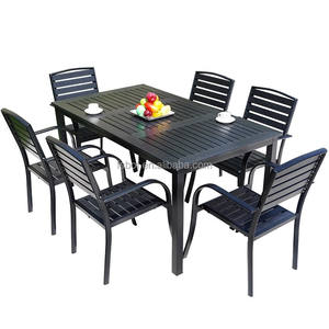 Muebles de restaurante al aire libre, silla de madera de plástico, cenador, banquetes, mesas y sillas de comedor, jardín, <span class=keywords><strong>terraza</strong></span>, cafetería, tienda, silla de mesa - Product Image 4