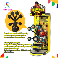 Centre de divertissement intérieur : Machine de boxe électronique musicale à monnayeur pour jeux d'arcade sportifs