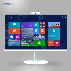 SHARE Computador Box PC 23.8 inch Embedded Barebone System Monoblock Aio All-in-one PC Touch Screen