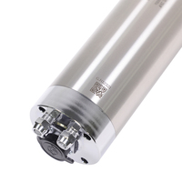 Moteur de broche CNC refroidi par eau HQD 2,2 kW 80 mm ER20 avec roulement pour machine à travailler le bois GDZ-23 220V/380V 400Hz