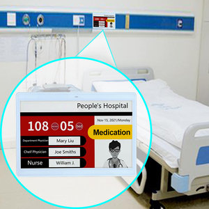 Écran E Ink OEM/ODM pour solution de santé intelligente hospitalière, intégrable aux systèmes d'inventaire, faible consommation d'énergie, affichage E-Ink. - Product Image 1