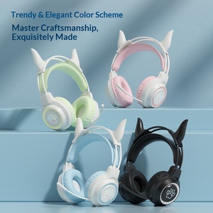 Nuevos Auriculares para Juegos con Cable RGB Devil Ears, Auriculares Universales con Micrófono y Bajos Potentes - Product Image 5