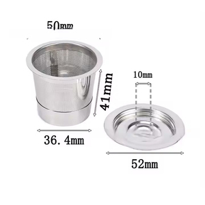 Tazas K reutilizables universales Filtros de cápsulas de café Cafeteras de una sola taza <span class=keywords><strong>para</strong></span> <span class=keywords><strong>Keurig</strong></span> - Product Image 4
