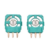 Accessoires de jeu vidéo d'origine de remplacement, joystick 10K, module de commande 3D, capteur 3 broches vert pour manette Playstation 4 PS4