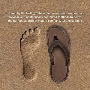 Dép quai ngang nam da thật chống trơn trượt - Product Image 4