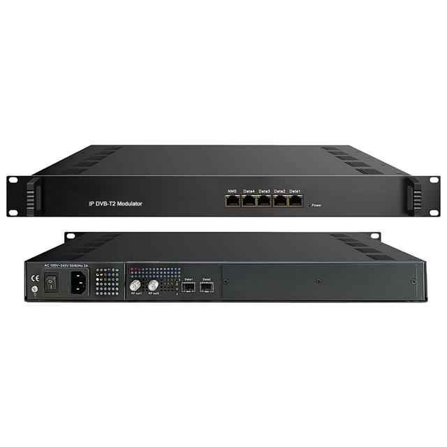 IPM-DVB-T2 Modulator-All-in-one Multiplexing & Modulating Device 4 DVB-T2 Channels for DTV Broadcasting System 1 Year Warranty