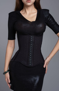 Produits en gros Vente Top Femmes Body Shape Wear Haute Compression Respirant Spandex <span class=keywords><strong>Taille</strong></span> Formateur <span class=keywords><strong>Corset</strong></span> - Product Image 6