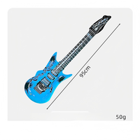 Instruments de musique gonflables en PVC : Microphone, Guitare, Saxophone, Clavier électronique, Radio pour les célébrations d'anniversaire