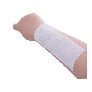 Medical non-woven <b>fabric</b> <b>plaster</b> cloth, mesh hydroentangled <b>fabric</b>, transdermal patch for navel, breathable adhesive tape, - Product Image 2