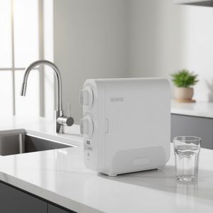 Système d'osmose inverse de l'eau 8681873 RO Filter Mesa Pure Water Machine avec écran LCD, pression de 0,4 Mpa, débit de 1,6 L/min, 600 GPD - Product Image 2