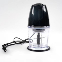 Mini hachoir électrique, hachoir à viande, machine à piler le Fufu, coupe-légumes, appareil de cuisine domestique, moteur en cuivre pur 300W