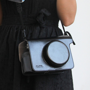 Housse de protection en cuir rétro tout-terrain pour appareil photo <span class=keywords><strong>Fuji</strong></span> <span class=keywords><strong>Instax</strong></span> W300, sac de transport et de rangement durable pour <span class=keywords><strong>Instax</strong></span> <span class=keywords><strong>mini</strong></span> - Product Image 2