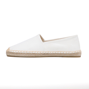 Haute Qualité Toile Dames <span class=keywords><strong>Espadrilles</strong></span> Plates Chaussures Confortable Unique Solide Slip-On Respirant Pêcheur Style Direct D'été - Product Image 5