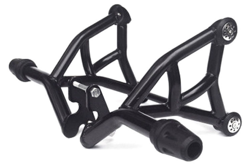 Black carbon steel bumper