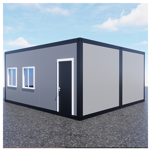 บ้านสำเร็จรูปคอนเทนเนอร์ขนาด 20 ฟุต ขายดี 1 ห้องนอน พร้อมห้องน้ำ พร้อมเข้าอยู่ บ้านพับได้ขนาดเล็ก - Product Image 2