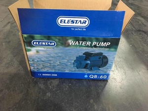 ELESTAR QB60/QB70/QB80 Industrial Low 5BAR Motor Cast Iron Clean <b>Water</b> <b>Pump</b> With 3HP/1HP Options QB <b>Pump</b> QB - Product Image 6