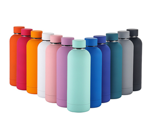 ขวดน้ำสแตนเลสหุ้มฉนวนผนังสองชั้นขนาด500มล. กำหนดโลโก้เองสำหรับกีฬาและกลางแจ้ง - Product Image 1