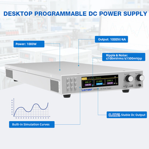 Alimentation programmable PDS31000-04C 0-1000V 0-4A 1000W, haute tension, faible ondulation, pour laboratoire - Product Image 6
