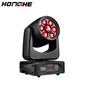 Mini Honeycomb Bar Lights Bee Eyes Moving Head 150W RGBW 4in1 Led Spot Lights Beam Wash Zoom Stage Light For Night Club Party