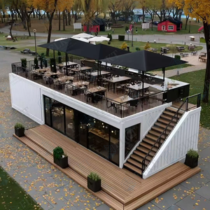 บ้านคอนเทนเนอร์สำเร็จรูป FLKT แบบโมเดิร์นปรับแต่งได้ ร้านค้าเคลื่อนที่ คาเฟ่ บาร์ ร้านอาหาร โรงแรม - Product Image 3