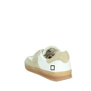 D.A.T.E. Zapatillas Donna W411-SL-CA-HB Blancas Beige con Plataforma - Product Image 2