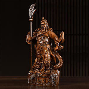 Vente en gros d'objets d'art en résine peints à la main, statues de Bouddha et de <span class=keywords><strong>Guan</strong></span> <span class=keywords><strong>Di</strong></span>/<span class=keywords><strong>Guan</strong></span> Yu, décoration d'intérieur - Product Image 1