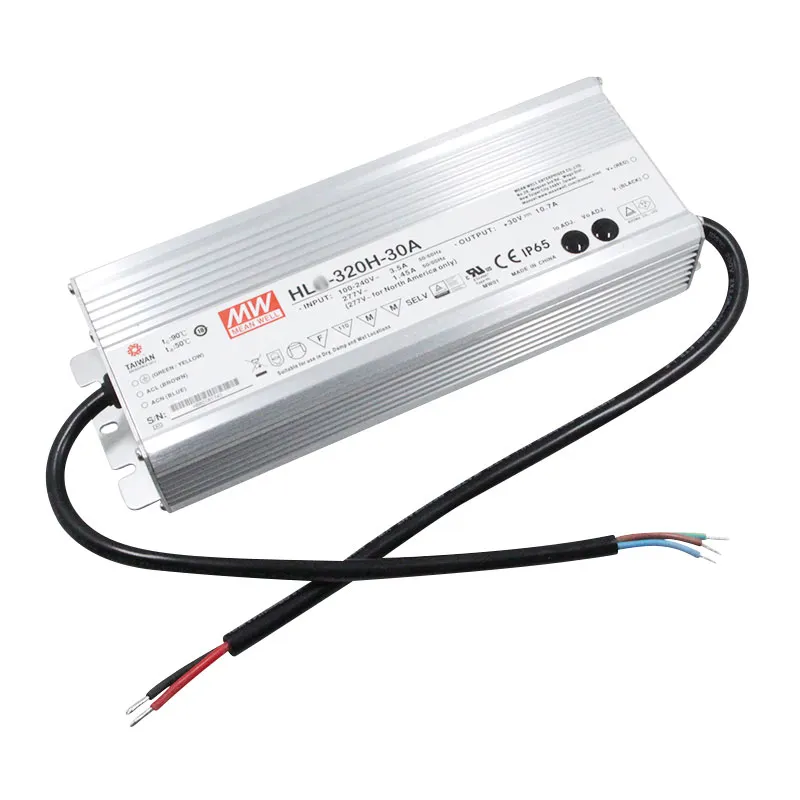MEANWELL HL-320H-30 Waterproof LED Driver 320w 30v 10a Power Supply for LED Lighting