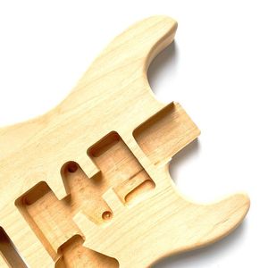 Accesorios para Cuerpo de Guitarra de Madera de Arce Canadiense sin Acabado, Aptos para Piezas de Bricolaje - Product Image 4