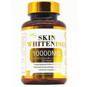 OEM Hot Sale Beauty Hair Skin Whitening Collagen Gummies Pills Biotin Supplement Bear Biotin Vitamin Capsule