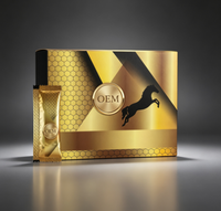 Boîte d'emballage extérieure de miel saveur myrtille, nouveau design, haute qualité, vente en gros