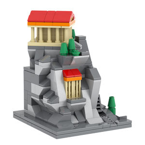 ชุดตัวต่ออาคารชื่อดังซีรีส์เมือง มินิพระราชวังกรีก ของเล่นตัวต่อประกอบเองสำหรับเด็ก MOC4175 - Product Image 4