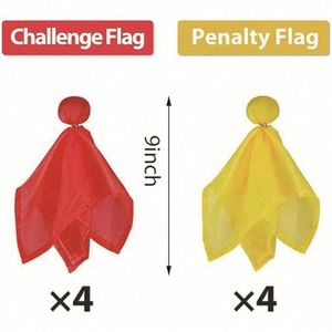 Nouveau produit 2025 – Drapeaux de pénaltys de football jaunes et rouges 100 % polyester de haute qualité pour accessoires de fête – Vente en gros - Product Image 2