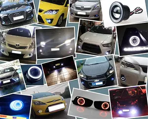 HAIZG Großhandel preis engel augen cob auto led nebel licht perfekte qualität Auto led nebel lampe