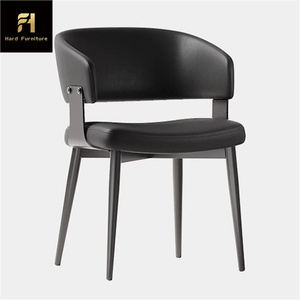 Chaises de salle à manger <span class=keywords><strong>design</strong></span> Ensemble table <span class=keywords><strong>et</strong></span> chaises à six places de haute qualité Chaises de restaurant en métal pour hôtel - Product Image 4