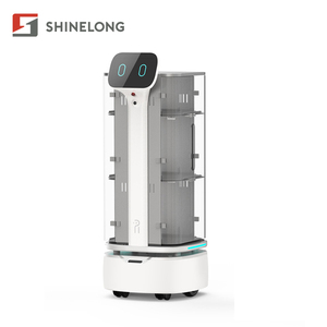 Nuevo Robot de Reparto de Comida para Hoteles y Restaurantes, Robot Inteligente de Autoservicio - Product Image 6