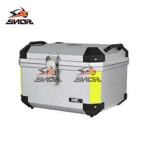 Caja de herramientas de almacenamiento cuadrada gruesa Universal SNOR al por mayor, caja trasera de motocicleta de gran capacidad para maletero de motocicleta - Product Image 6