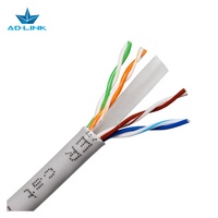 Cable Ethernet UTP CAT6 en Rollo AD-Link con Certificación, 100 Impedancias, Revestimiento de PVC