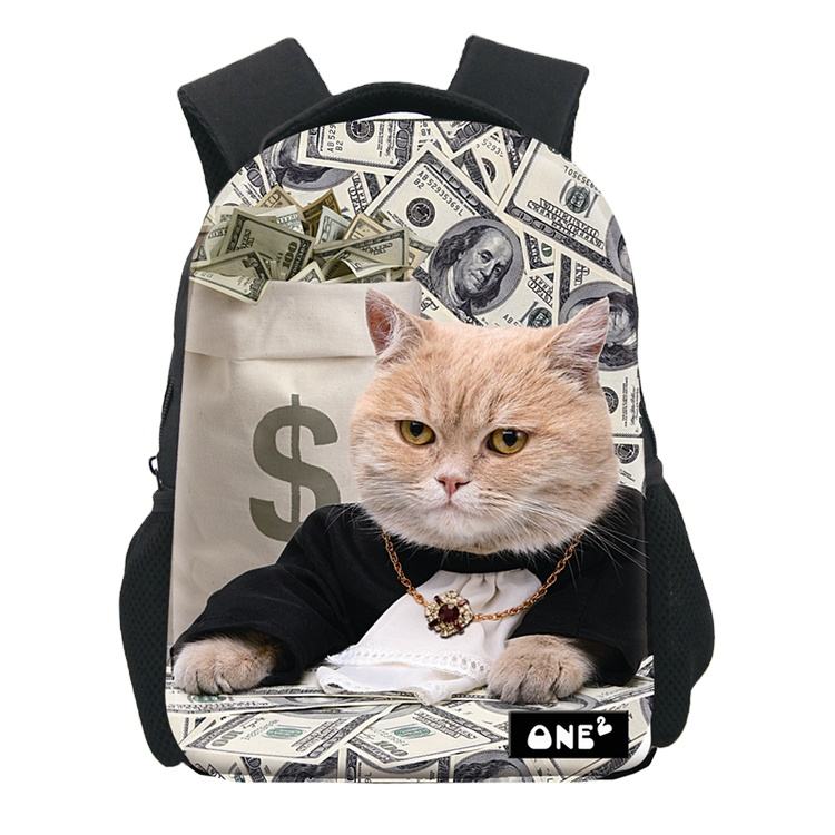 Manufacturer Cat School Backpacks Customized Cute