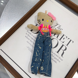Colgante de Bolso de Hello <span class=keywords><strong>Kitty</strong></span> con Patas Largas Estilo Xiaoxiangfeng, Llavero de Peluche con Forma de Corazón, Lindo y Versátil - Product Image 2