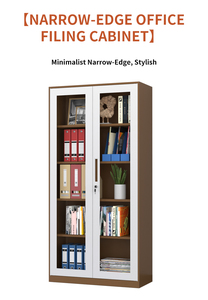 Thép hiện đại 2-cửa freestanding lắp ráp tủ hồ sơ cho căn hộ nhà văn phòng với công suất lớn và có thể khóa thiết kế - Product Image 3