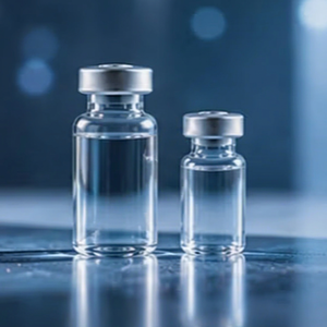 Multi-Size Clear <b>Crimp</b> Vials For Cosmetic Powder, 3ml 5ml 10ml Silver Aluminum Caps With Custom Paper Tray - Product Image 1