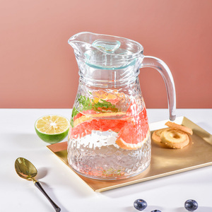 Home Glassware 1200ml Blown Water Jug Glass <strong>Pitcher</strong> for <strong>Drinking</strong> Water Tea - Product Image 4