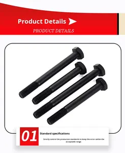 Parafusos Sextavados Extralongos de Alta Resistência Sem Grau de Fabricação M48 M52 M56 <span class=keywords><strong>M76</strong></span> M100 - Product Image 6