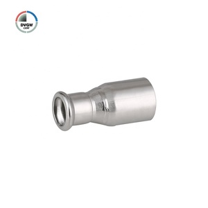 304/316 переходник DVGW из нержавеющей стали M типа мужской переходник 15 мм Гладкая поверхность для воды/газа Пресс фитинги - Product Image 5