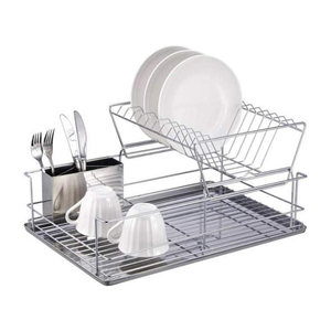 Kunden spezifische Küche Lager regal Haushalt Küche Geschirr Abtropffläche Platte Schüssel Racks Draht Aufbewahrung halter Geschirr Abfluss regal - Product Image 1